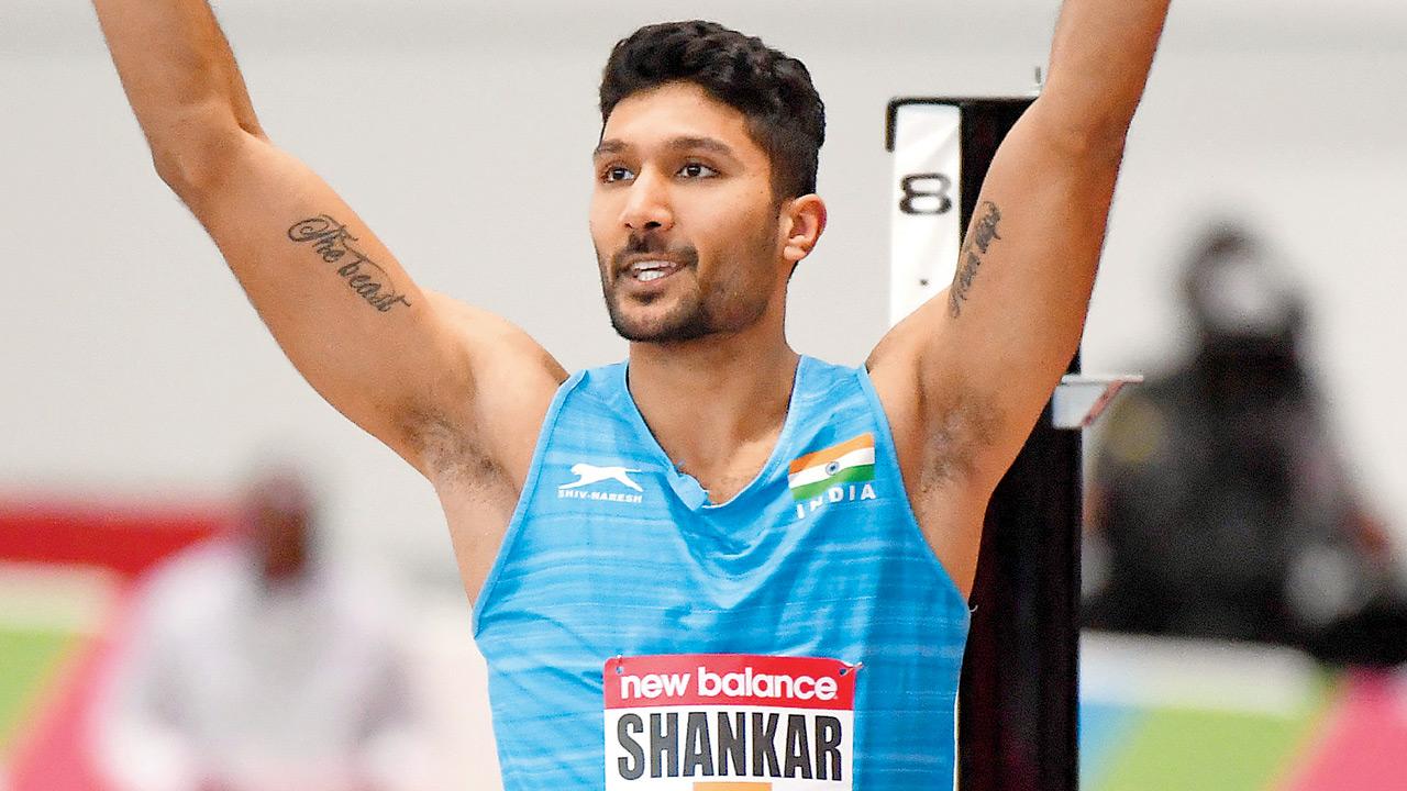 Asian Indoor Athletics Championships: Tesjaswin Shankar bags gold in heptathlon 