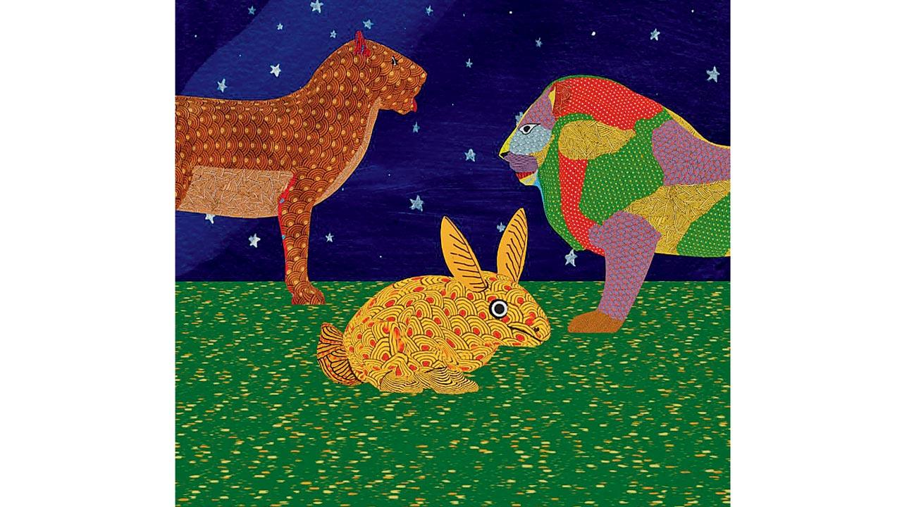 Gond artwork by Venkat Shyam. Pics courtesy/Animela