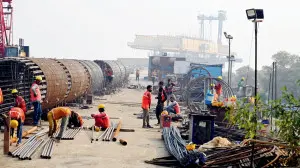 IN PHOTOS: Bandra-Versova Sea Link work begins inside Nana-Nani Park