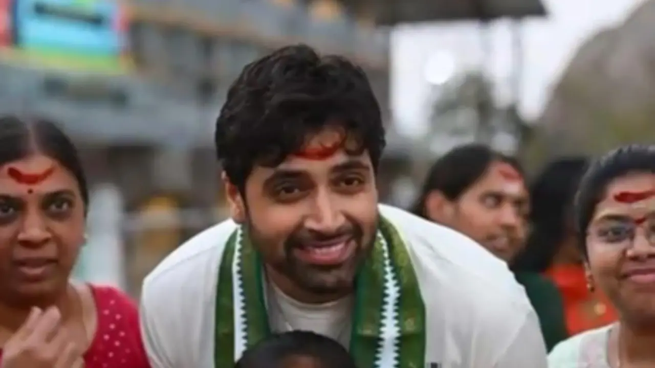 Ahead of Dacoit release, Adivi Sesh seeks blessings at Bhadrakali Temple