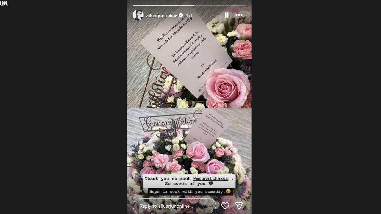 Picture Courtesy/Allu Arjun`s Instagram account