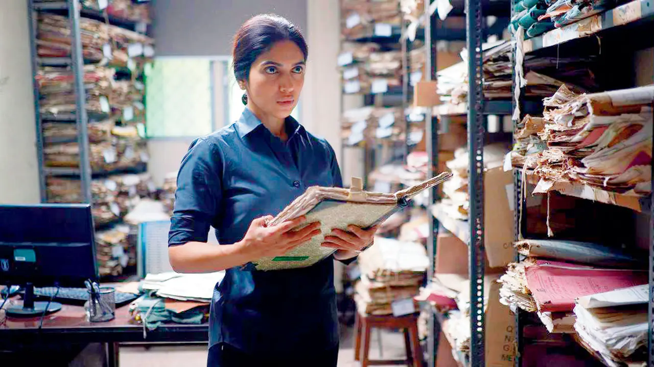 Vikram Malhotra recently backed ‘Daldal’, led by Bhumi Pednekar (right)