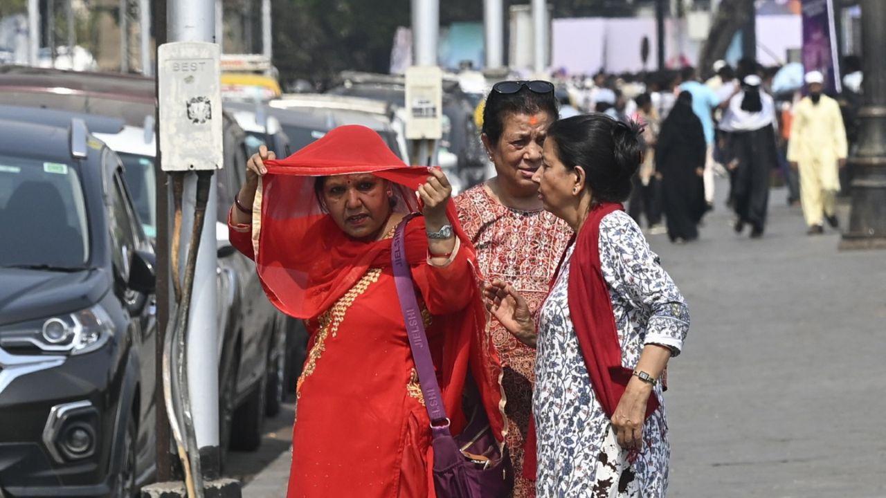 The city is currently experiencing dry and sweltering weather, with temperatures rising steadily each day