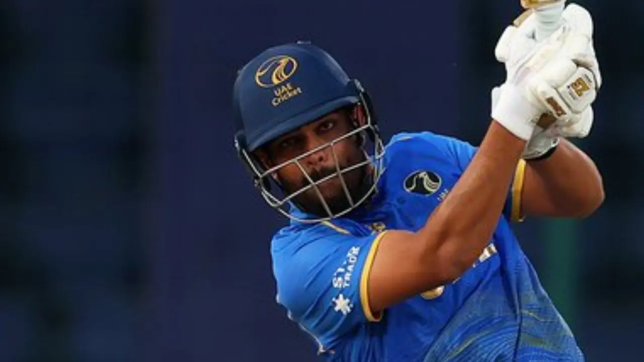 Aryansh Sharma's unbeaten 74-run knock guides UAE to five-wicket win over Canada