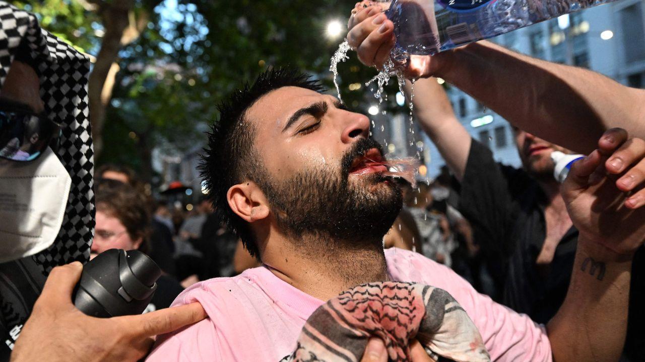Protests against Herzog’s visit were planned later on Monday, amid criticism of Israel’s conduct of the war in Gaza. Mainstream Jewish organisations, however, welcomed the visit, which was initiated by Jewish leaders and extended by Governor-General Sam Mostyn at the request of Prime Minister Anthony Albanese