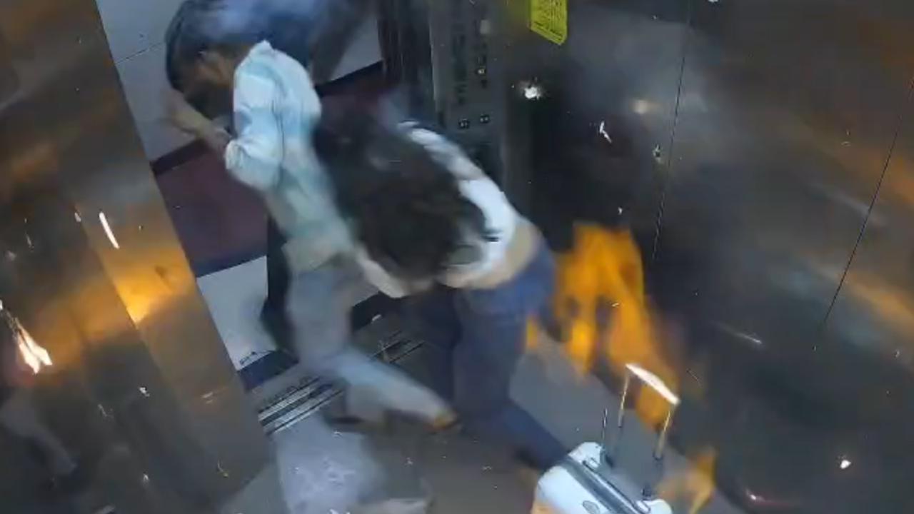 Mahto reportedly works for an event management company that supplies balloons and decorations for parties. As the lift ascended, the balloons suddenly exploded, causing panic and severe injuries to both occupants