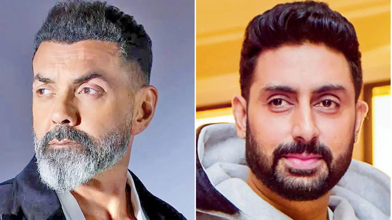 Bobby Deol and Abhishek Bachchan