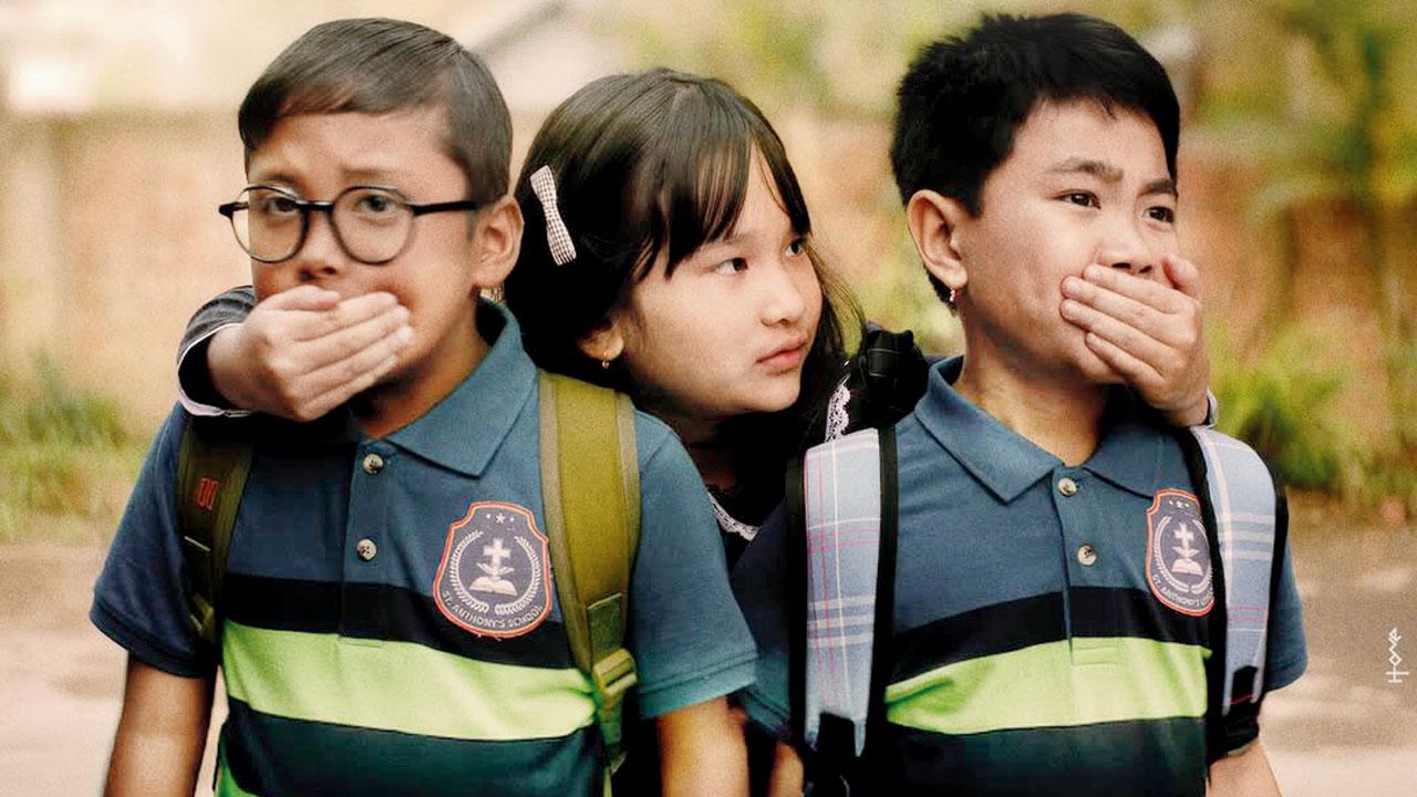 A still from ‘Boong’. Pics/AFP, PTI, Instagram, Youtube