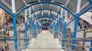 Vasai station gets two upgrade in a month, new FOB and elevated deck opens