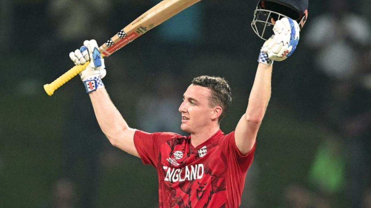In the T20 World Cup 2026 match against Pakistan, England skipper Harry Brook played a knock of 100 runs off 51 deliveries, which was laced with 10 boundaries and four maximums (Pic: X/@ICC)