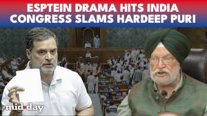 Epstein drama rocks Indian Parliament, Hardeep Puri under fire