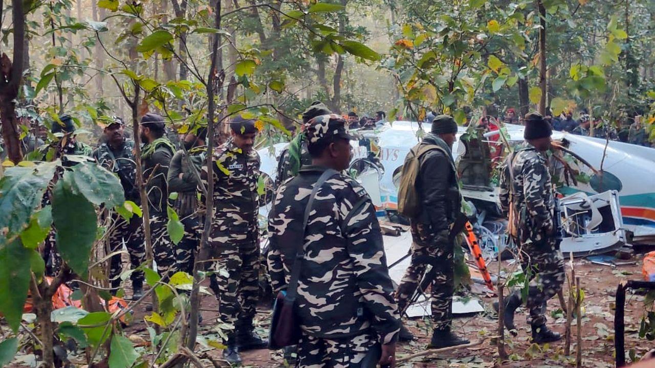 In a statement, the Directorate General of Civil Aviation (DGCA) said the Beechcraft C90 aircraft (VT-AJV) was operating a medical evacuation flight on the Ranchi–Delhi sector when it crashed in Kasaria Panchayat of Chatra district
