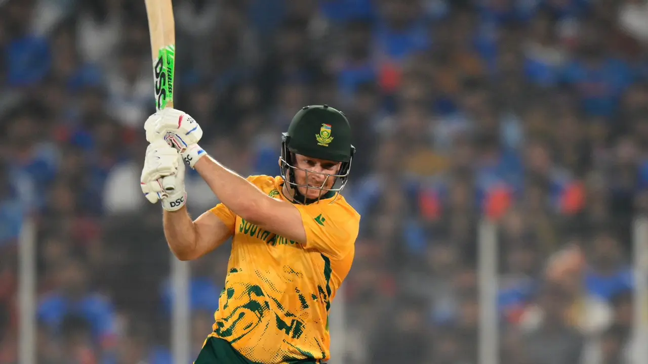 Later, Dewald Brevis garnered 45 runs after facing 29 balls. His knock also saw him smash three boundaries and the same number of maximums. David Miller also accumulated 63 runs off just 35 deliveries, laced with seven boundaries and three maximums. Facing 24 balls, Tristan Stubbs scored an unbeaten 44 runs, including a boundary and three maximums. With this, the Proteas posted a total of 187 runs for the loss of seven wickets in 20 overs (Pic: X/@ProteasMenCSA)