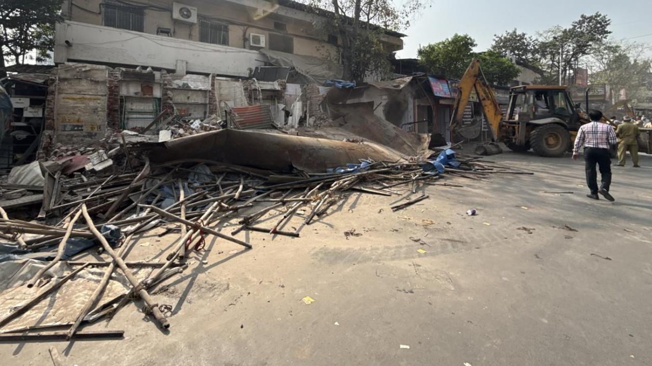 IN PHOTOS: BMC conducts massive demolition drive in Mumbai's Mulund