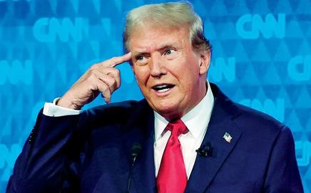 According to US President Donald Trump, Washington will reduce the reciprocal tariff on Indian goods from 25 per cent to 18 per cent. File Pic/AFP