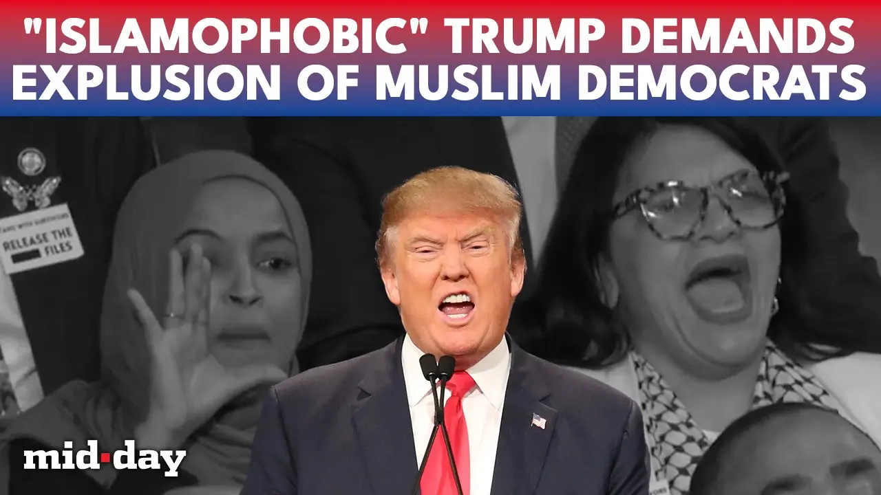 Trump Fires Back at Omar and Tlaib Following Heated Immigration Confrontation