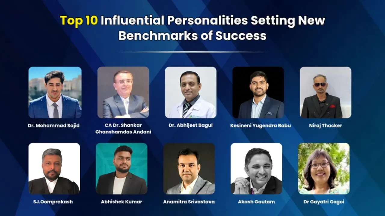  10 Influential Personalities Setting New Benchmarks Of Success