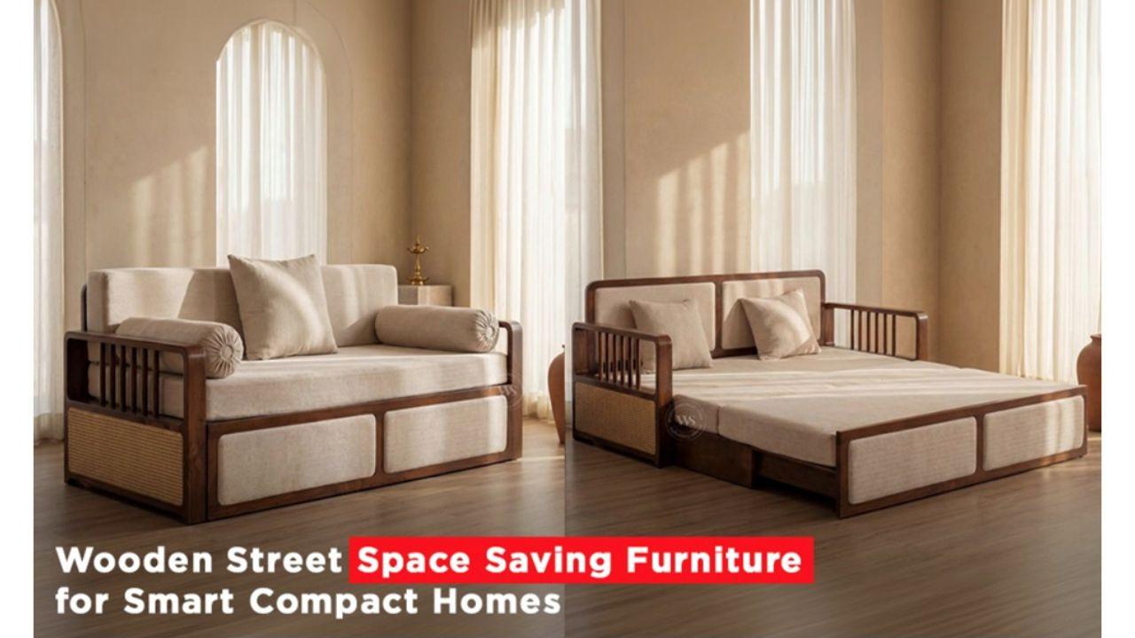 Wooden Street Space Saving Furniture for Smart Compact Homes