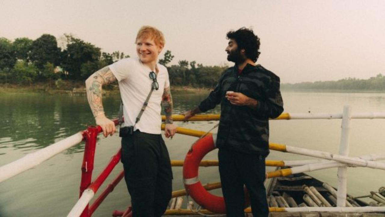 Sapphire
Among Ed Sheeran’s standout tracks, Sapphire shines for its cross-cultural ambition and emotional depth. The song’s collaboration version featuring Arijit Singh blends Sheeran’s signature acoustic-pop warmth with Indian melodic influences.