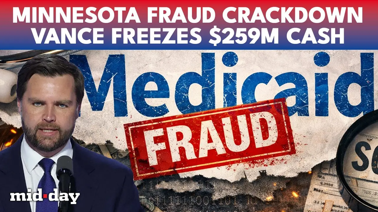 JD Vance Moves to Halt Alleged Medicaid Fraud Scheme, Freezes Minnesota Funds
