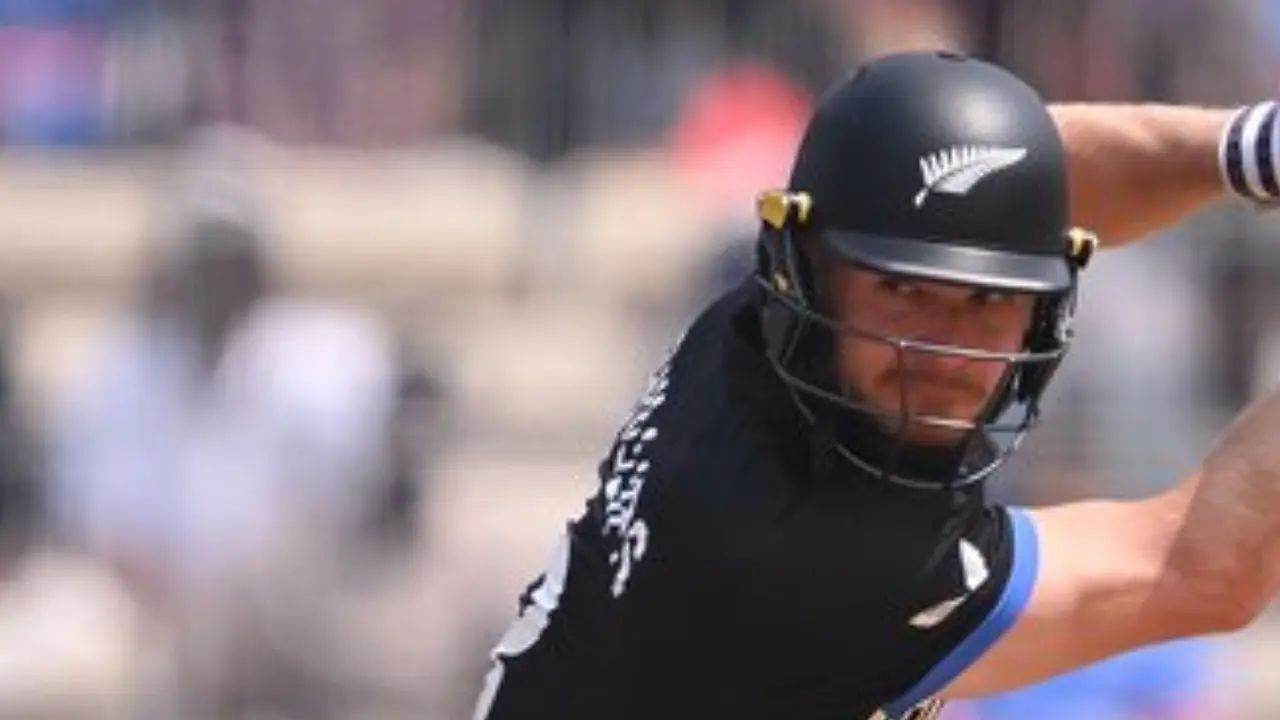 With this, he became New Zealand's joint second-highest six-hitter in the history of the format with Colin Munro (Pic: X/@ICC)