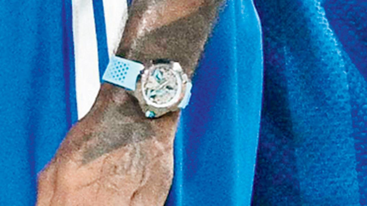 Hardik’s watch