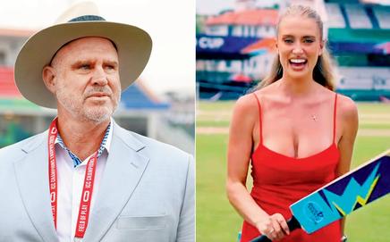 Matthew Hayden; (right) Grace Hayden. Pic/Instagram