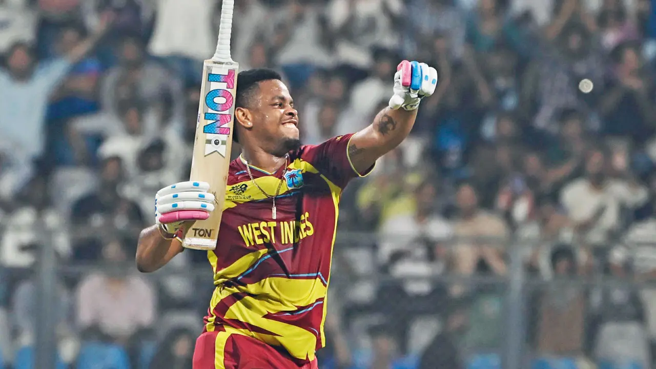 Shimron Hetmyer thrives at No. 3 as West Indies crush Zimbabwe