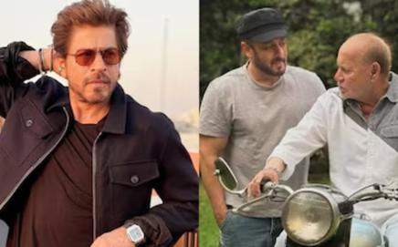 Shah Rukh Khan, Salman Khan and Salim Khan