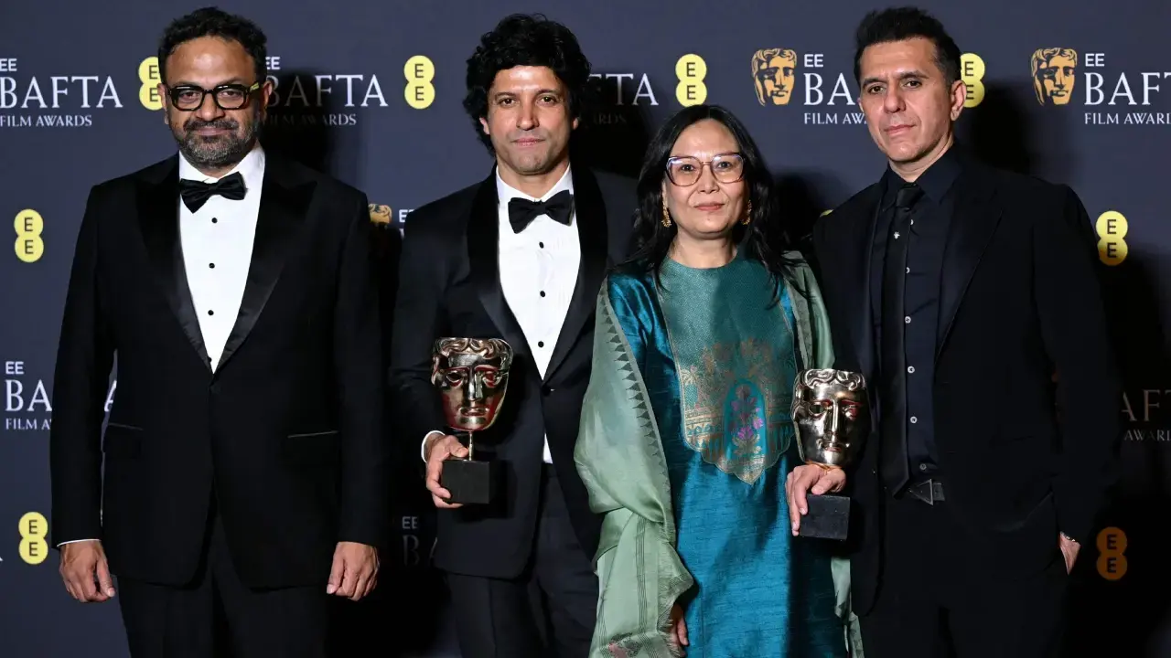 <p>At BAFTA 2026, Manipuri film Boong, backed by Farhan Akhtar, made history by winning in the Best Children&rsquo;s and Family Film category. <a href="https://www.mid-day.com/entertainment/bollywood-news/article/bafta-2026-boong-becomes-first-indian-film-to-win-in-childrens-category-23617882" target="_blank" rel="noopener"><strong>Read full story here</strong></a></p>