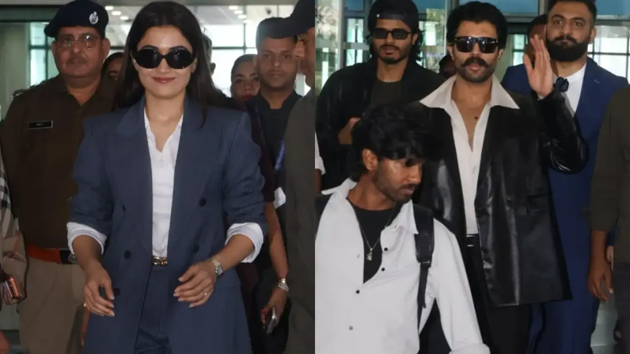 <p>Rashmika Mandanna and Vijay Deverakonda have headed to Udaipur for their intimate February 26 wedding, officially titled The Wedding of VIROSH.<a href="https://www.mid-day.com/entertainment/regional-indian-cinema-news/article/vijay-deverakonda-rashmika-mandanna-head-to-udaipur-for-their-grand-wedding-23617907" target="_blank" rel="noopener"><strong> Read full story here</strong></a></p>