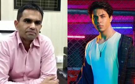 Sameer Wankhede and Aryan Khan