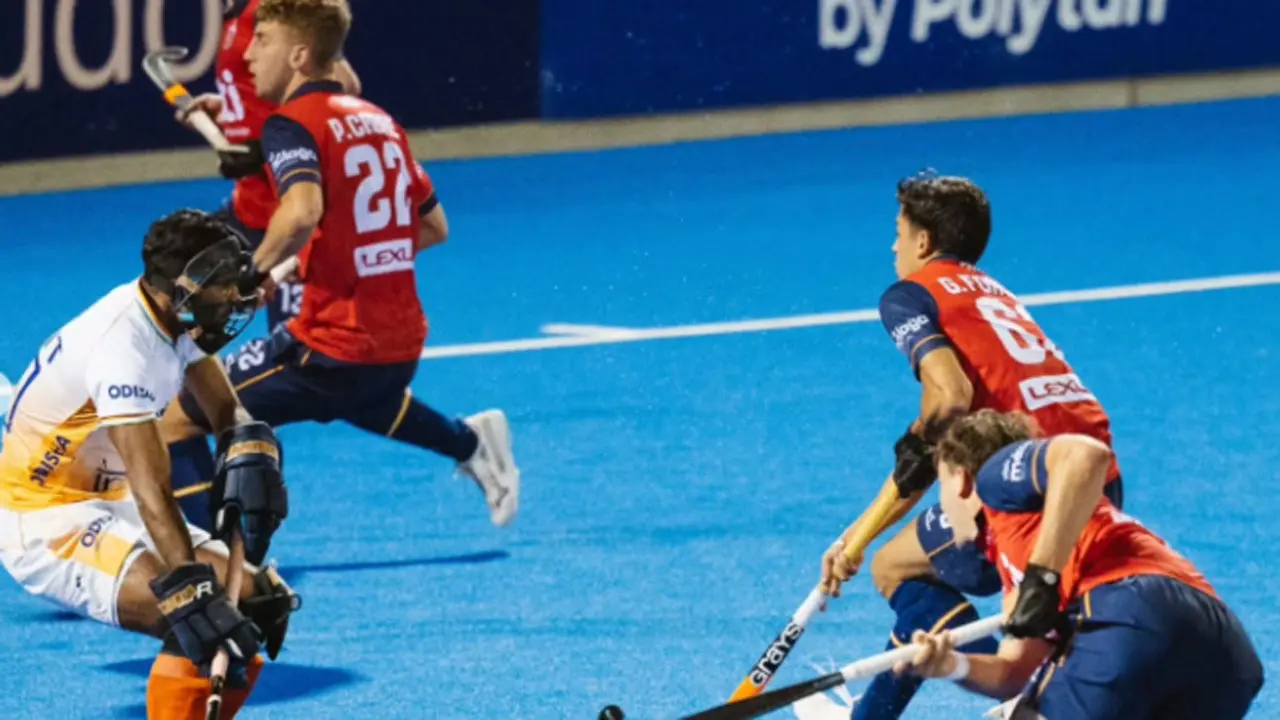 Maninder’s strike cancelled out as Spain edge India in FIH Pro League thriller