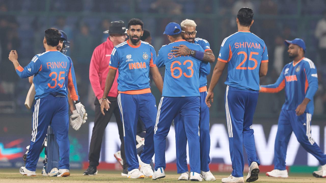 Varun Chakaravarthy claims three wickets; Team India secure victory by 93 runs