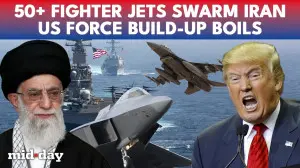 Iran on alert: US F-22s, F-16s & spy planes flood Middle East