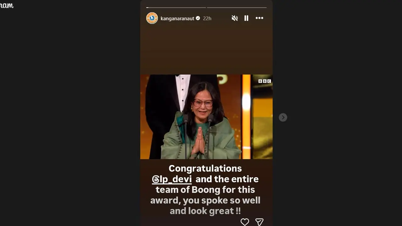 Lakshmipriya Devi. Pics/Kangana`s Instagram