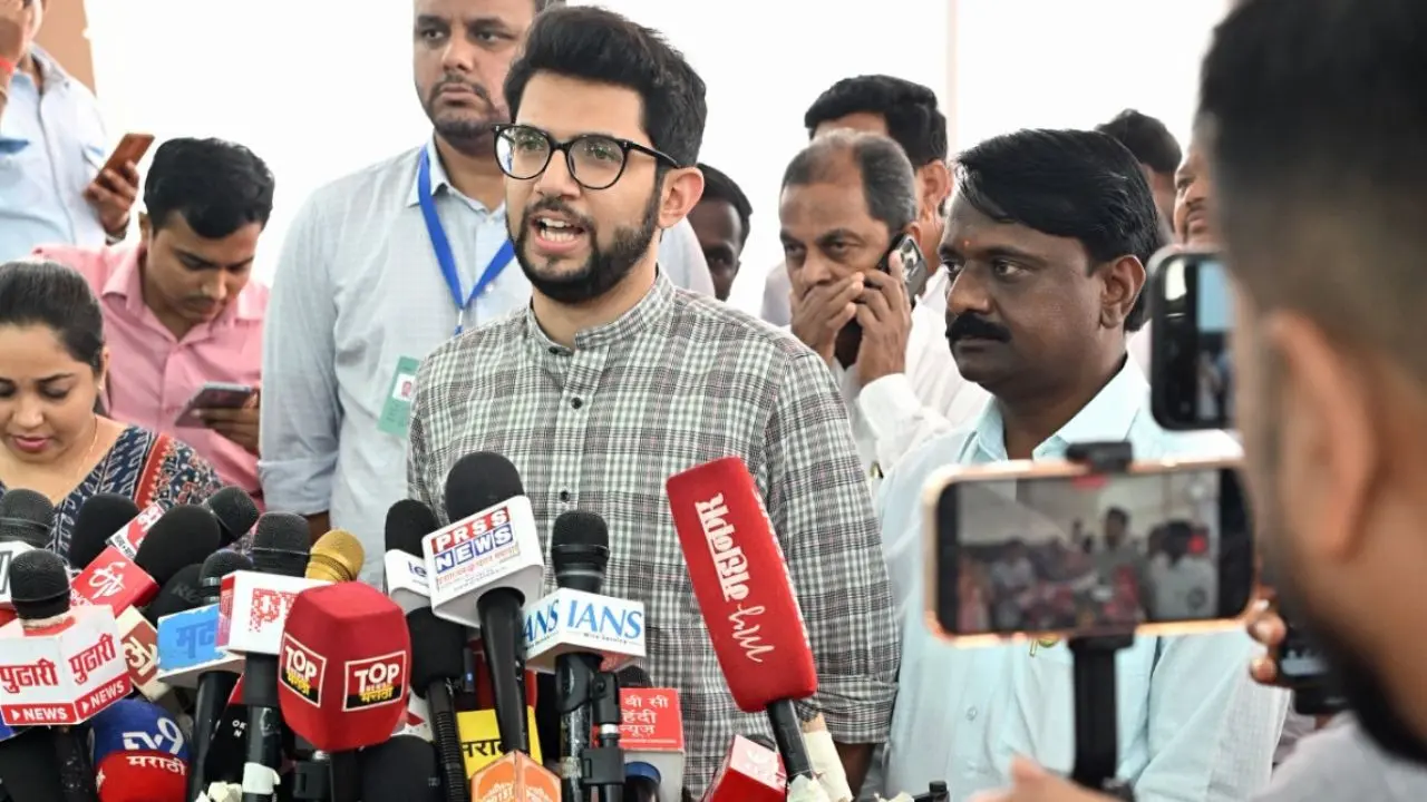 IN PHOTO: Shiv Sena (UBT) MLA Aaditya ThackerayDuring Question Hour, Thackeray raised the issue of a mine permit granted by the State Board for Wildlife at Ghodazari Wildlife Sanctuary and Tadoba-Andhari Tiger Reserve