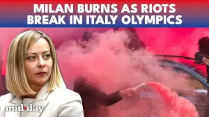 Milan Olympics destroyed: Protestors clash with police