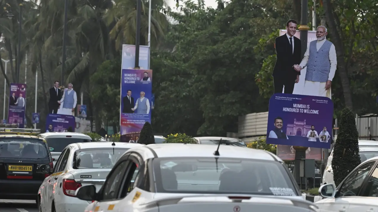 At approximately 5:15 pm, PM Modi and President Macron will officially launch the India-France Year of Innovation 2026 and address a gathering of business leaders, start-ups, researchers, and innovators from both countries