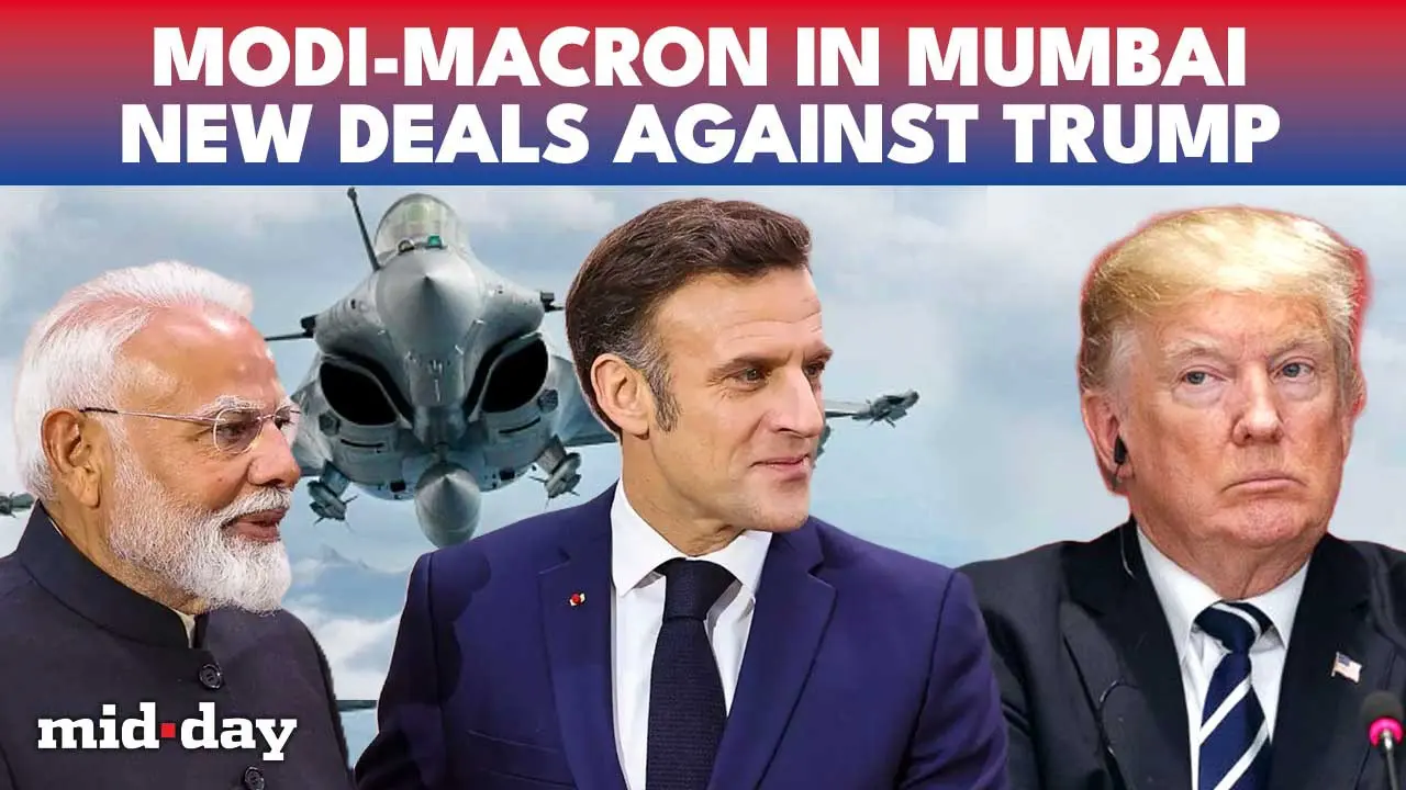 Emmanuel Macron in Mumbai: PM Modi to crush US-China monopoly with French deal