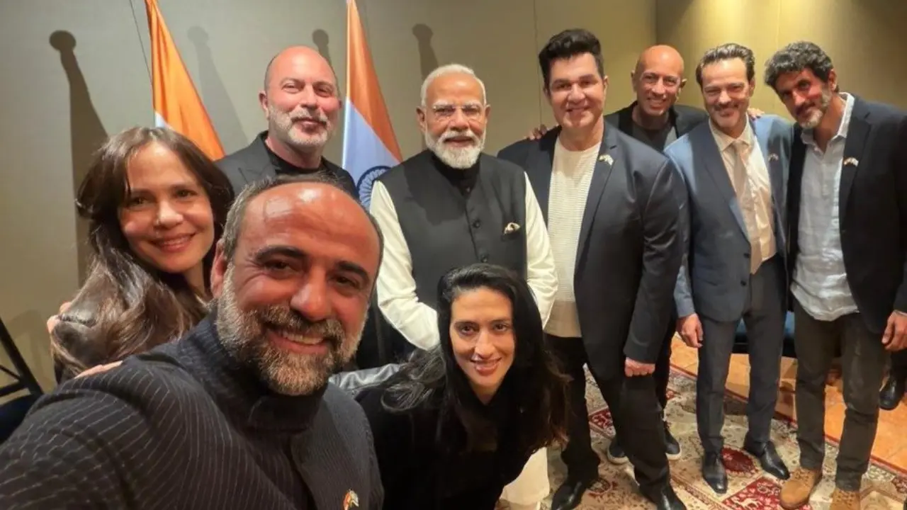 PM Narendra Modi shares fun selfie with Fauda team from Isreal visit