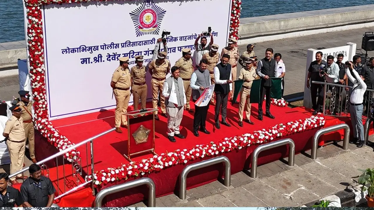 The induction of 1,290 modern vehicles is aimed at improving patrolling