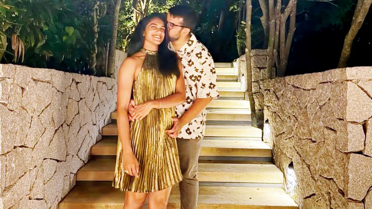 PV Sindhu shares romantic Valentine’s Day message for husband Venkata Datta Sai