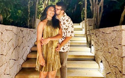 PV Sindhu and husband Venkata Datta Sai. Pic/Instagram