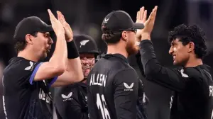 Ravindra claims four wickets; New Zealand win by 61 runs against Sri Lanka