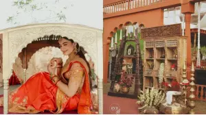 Virosh wedding: A peek into the royal decor of Rashmika, Vijay's divine ceremony
