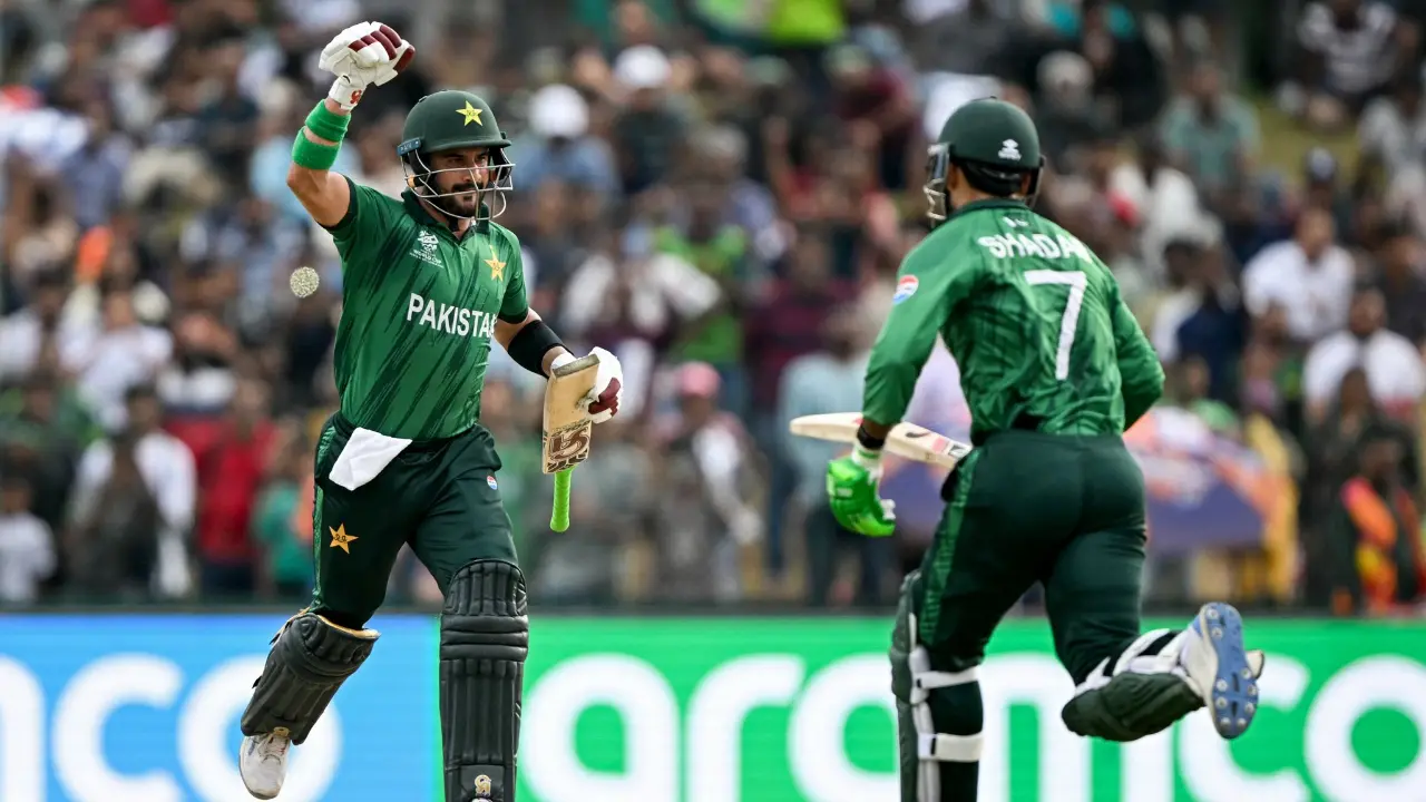 In the T20 World Cup 2026 match against Namibia, Pakistan's opening batsman Sahibzada Farhan played an unbeaten knock of 100 runs off 58 deliveries, which was laced with 11 boundaries and four maximums
