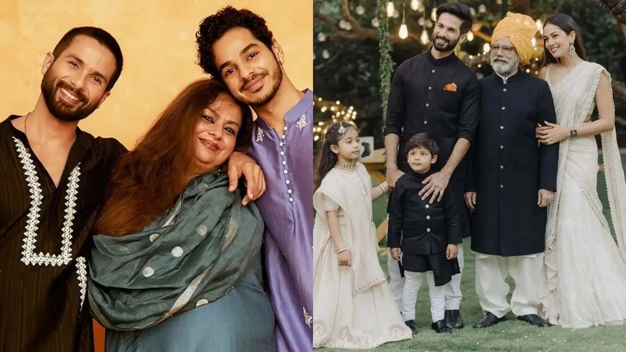 Shahid Kapoor birthday 2026: Cutest family pics with Mira, Zain and Misha