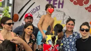 Soha Ali Khan gives peek into Jeh's Naruto-themed birthday party