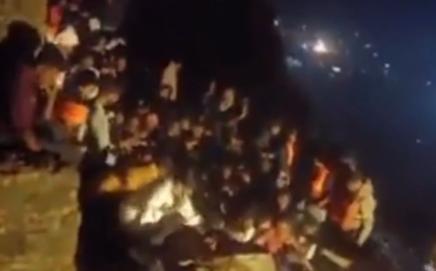 Stampede-like situation at Shivneri Fort in Pune. (Pic/Screengrab from X)